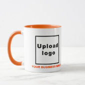 Nom et logo de l'entreprise sur la Mug Combo coule (Gauche)