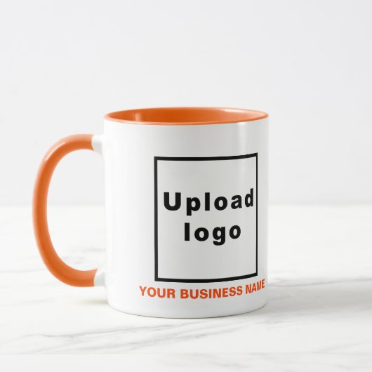 Nom et logo de l'entreprise sur la Mug Combo coule (Gauche)