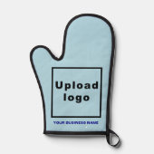 Nom et logo de l'entreprise sur Light Blue Oven Mi (Recto)