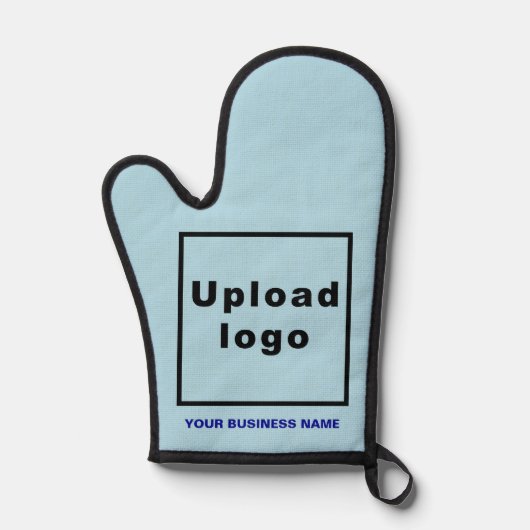 Nom et logo de l'entreprise sur Light Blue Oven Mi (Recto)