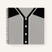 Nom et numéro Carnet de baseball Softball Jersey (Devant)