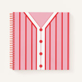 Nom et numéro Carnet de baseball Softball Jersey (Devant)