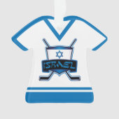 Nom et numéro Jersey Israel Logo Ornement (devant)