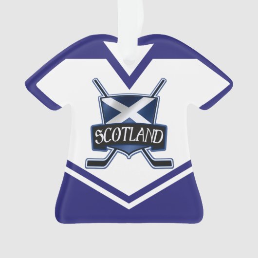 Nom et numéro Jersey Scotland Logo (devant)