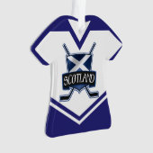 Nom et numéro Jersey Scotland Logo (devant)