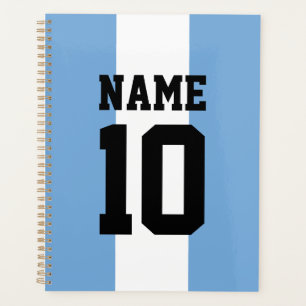 Nom et numéro personnalisés Argentine Indicateur