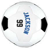 Nom et numéro personnalisés minimaliste (Tourné)