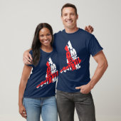 Nom et numéro Retour Imprimer Angleterre T-shirt S (Unisexe)