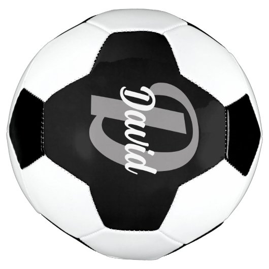 Nom Et Première Lettre En Noir (Tourné)