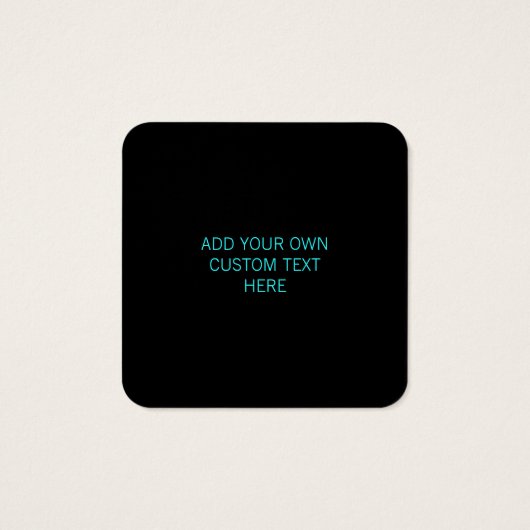 Nom et texte personnalisés COCTAILS (Dos)