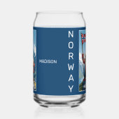 Nom et texte personnalisés Tranche norvégienne (Droite)