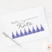 Nom étiquette autocollant Bonjour mon nom est - Cu (Enveloppe)