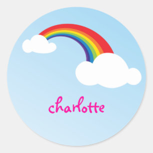 NOM ÉTIQUETTE :: bâton arc-en-ciel