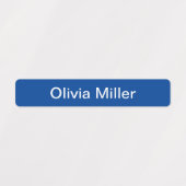 Nom étiquettes pour la garderie du camp scolaire (Design 1)