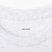 Nom Étiquettes pour vêtements (Apposé)