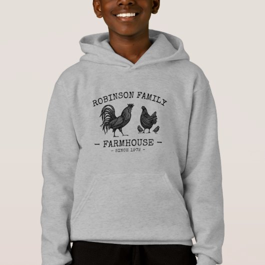 Nom Famille Ferme Hen Chicks Rooster (Devant)