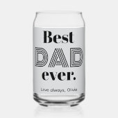 Nom, Fête des pères Best DAD Ever 16oz (Recto)