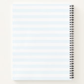 Nom Fleur Vélo Cute Pastel Hipster Carnet (Dos)