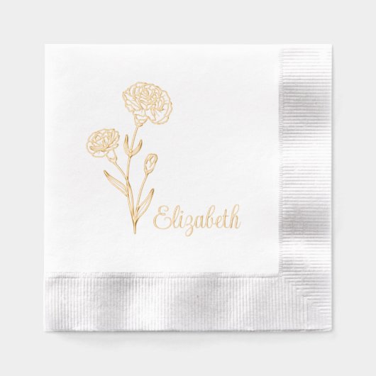 Nom floral des œillets  (Recto)