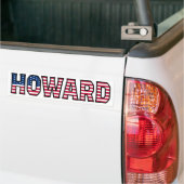 Nom Howard Vorname USA Aufkleber Sticker Auto (Sur camion)