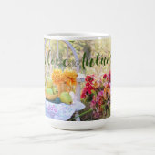 Nom, Imprimé de Couleur Automne Magnifique Mug à C (Centre)