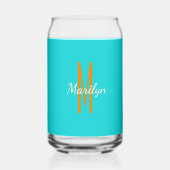 Nom initial | Boisson Turquoise Foncé Orange (Recto)