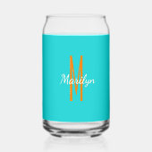 Nom initial | Boisson Turquoise Foncé Orange (Verso)