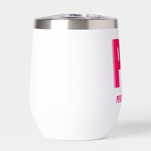 Nom initial du monogramme à double ombre personnal (Avant)