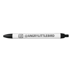 Nom Instagram Stylo Entreprise Noir Design