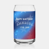 Nom || Joyeux Anniversaire Amérique Coloré (Recto)