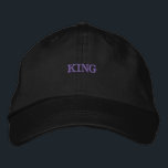 Nom KING ou texte brodé Casquette Casquettes<br><div class="desc">Voici notre Casquette de Casquette brodé texte de nom KING imprimé tendance et très confortable. Ce Casquette convient aux employés de bureau,  aux étudiants,  aux sportifs,  aux propriétaires d'entreprise,  à tous les types d'hommes,  de femmes,  d'enfants. Commandez maintenant ! ! !</div>