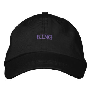 Nom KING ou texte brodé Casquette Casquettes