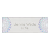 Nom magnétique du personnel de l'employé Badge (Devant)