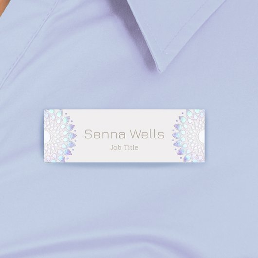 Nom magnétique du personnel de l'employé Badge