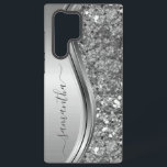 Nom manuscrit Argent Metal Faux Parties scintillan<br><div class="desc">Le design est une photo et les coques ne sont pas faits avec de la parties scintillant, des paillettes, des métaux ou des bois. Cette conception est également disponible sur d'autres modèles de téléphone. Choisissez Type de périphérique pour voir d'autres iPhone, Samsung Galaxy ou coques Google. Certains styles peuvent être...</div>