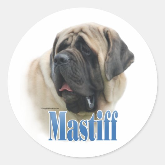 Nom Mastiff - Sticker (Devant)