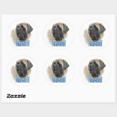 Nom Mastiff - Sticker (Feuille)