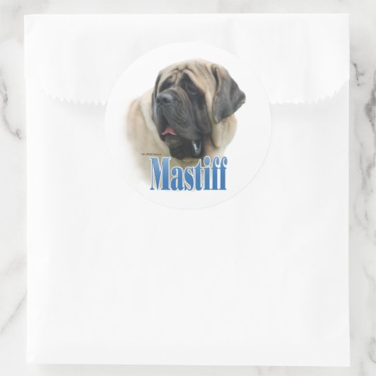 Nom Mastiff - Sticker (Sac)
