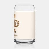 Nom, Meilleur Papa de la Fête des Pères 16oz (Gauche)