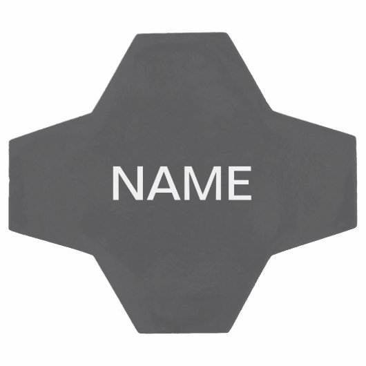 Nom modifiable en gras moderne, entreprise ou marq (Plat)