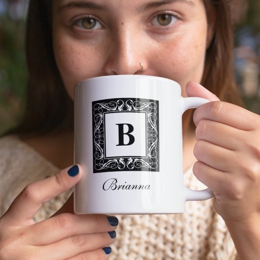 Nom Monogram Regal Style Mug