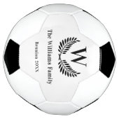 Nom monogramme de la réunion familiale classique (Tourné)