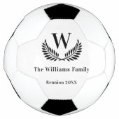 Nom monogramme de la réunion familiale classique (Devant)