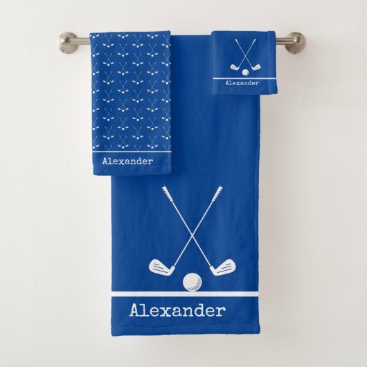 Nom monogramme golf sports (En situation)