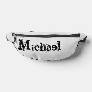 Nom monogramme moderne minimaliste noir gris