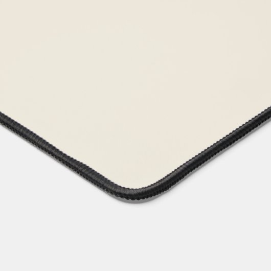 Nom Monogramme moderne Script Cream (Coin)