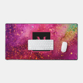 Nom Monogramme Pailleté Couleurs Modernes (Clavier et souris)
