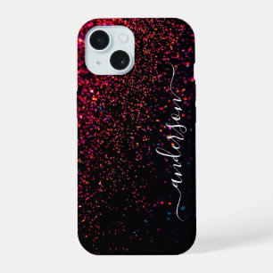 Nom monogrammé pailleté élégant