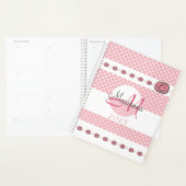 Nom Monogramme Rose 2025 Moderne (Devant avec enveloppe)