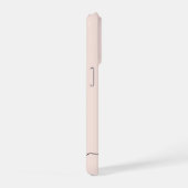 Nom monogrammé simple rose pâle écriture féminine (Côté droit)
